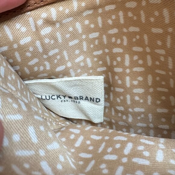 Lucky Brand Liza convertible wallet crossbody bag purse 8 x 5.5 x 1 inches - Picture 7 of 11